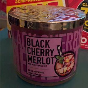 Bath & Body Works Black Cherry Merlot Candle